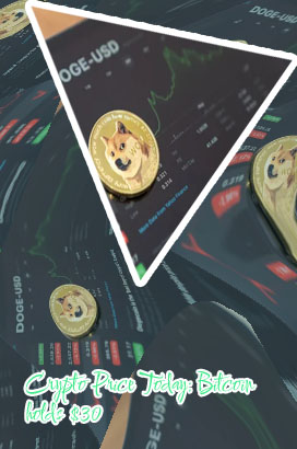 Dogecoin stock price today